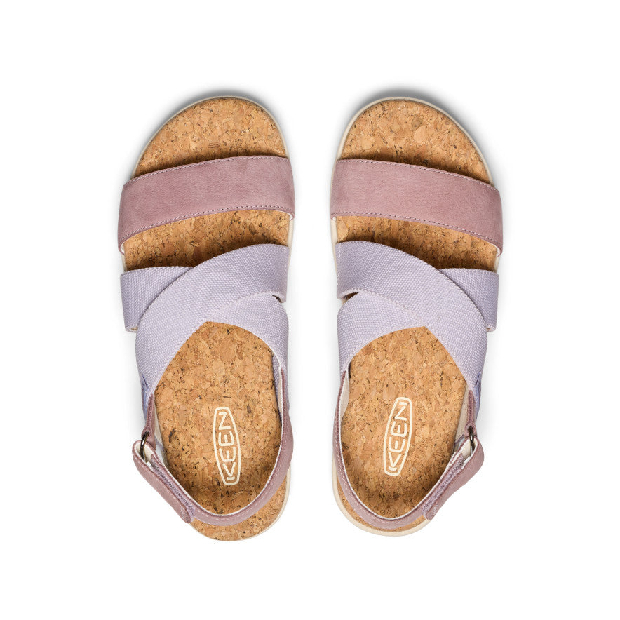 Women's Elle Criss Cross Sandal | Thistle/Toadstool - Image 4