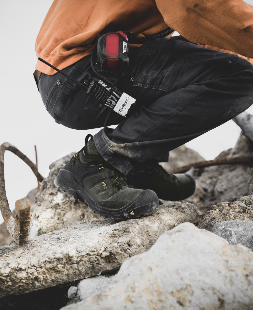 Men's Dover 6 Waterproof (Carbon Toe) | Magnet/Black - Image 7