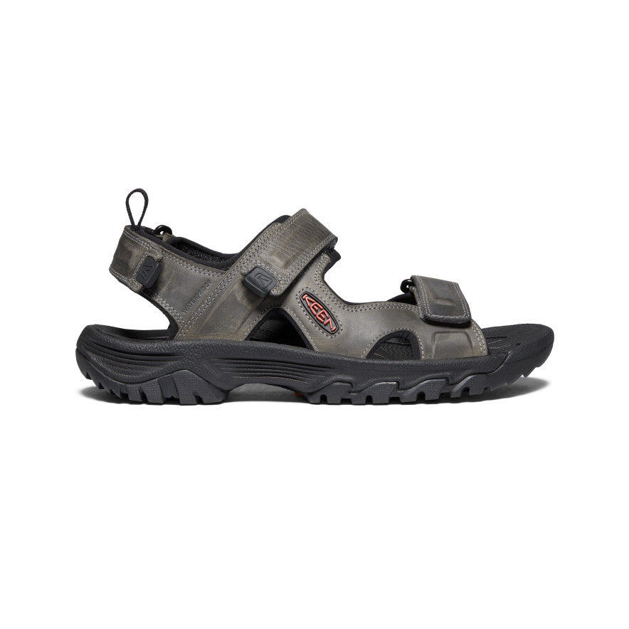 Men's Targhee III Open Toe Sandal | Grey/Black
