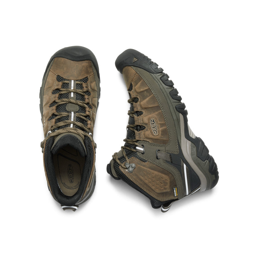 Men's Targhee III Waterproof Mid | Bungee Cord/Black - Image 4