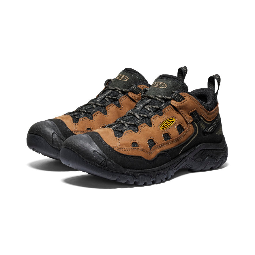Men's Targhee IV Vented Hiking Shoe | Bison/Golden Yellow - Image 2