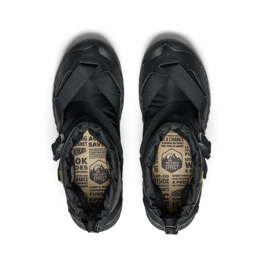 Men's Hoodzerra II Waterproof Boot | Black/Black - Image 4