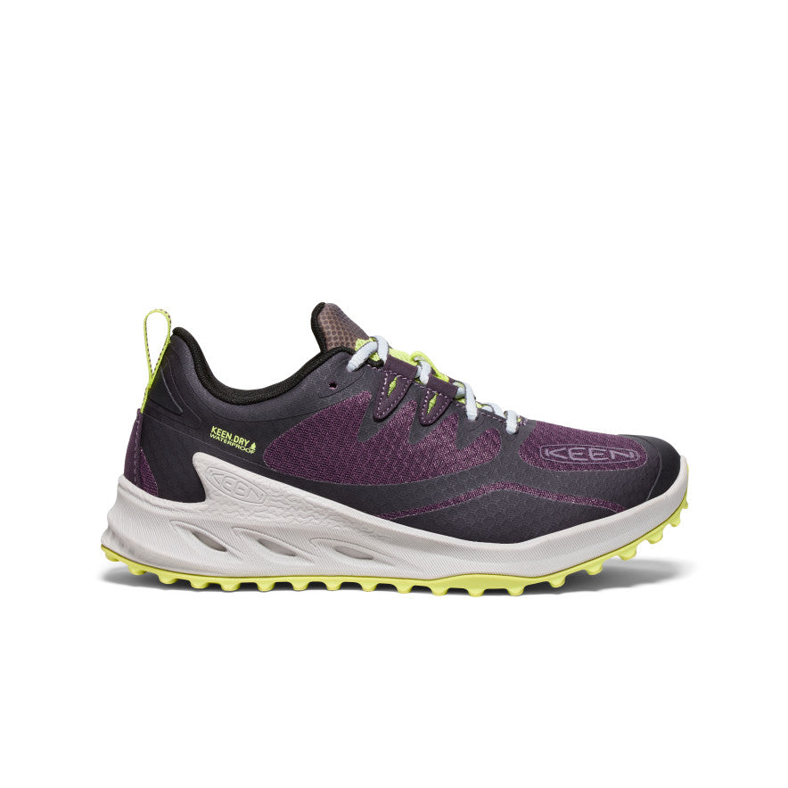 Women's Zionic Waterproof Hiking Shoe | Plum Perfect/Daiquiri Green