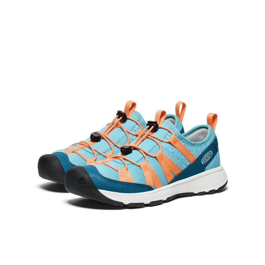 Big Kids' Motozoa Sneaker | Legion Blue/Tangerine - Image 2