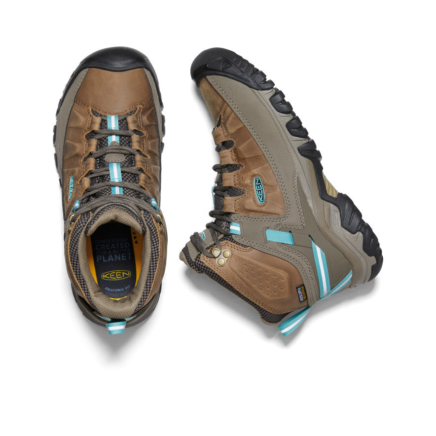 Women's Targhee III Waterproof Mid | Toasted Coconut/Porcelain - Image 4