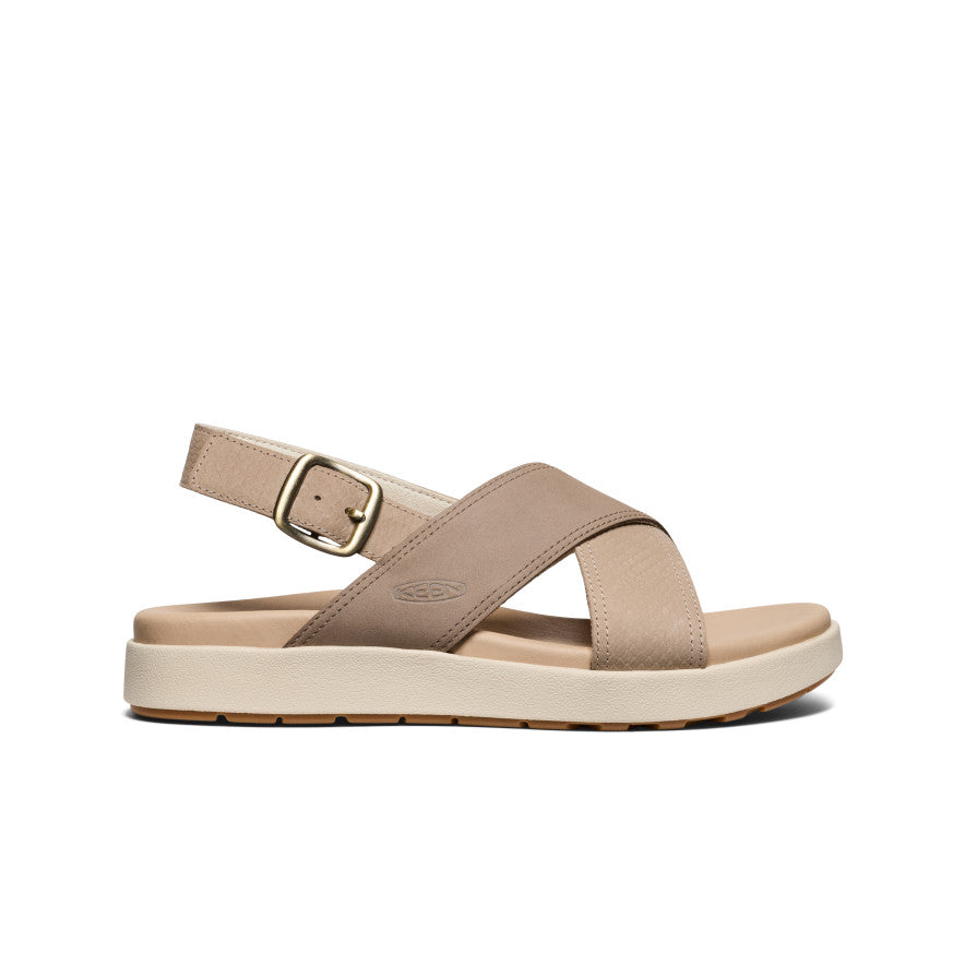 Women's Elle Luxe Backstrap Sandal | Plaza Taupe/Brindle