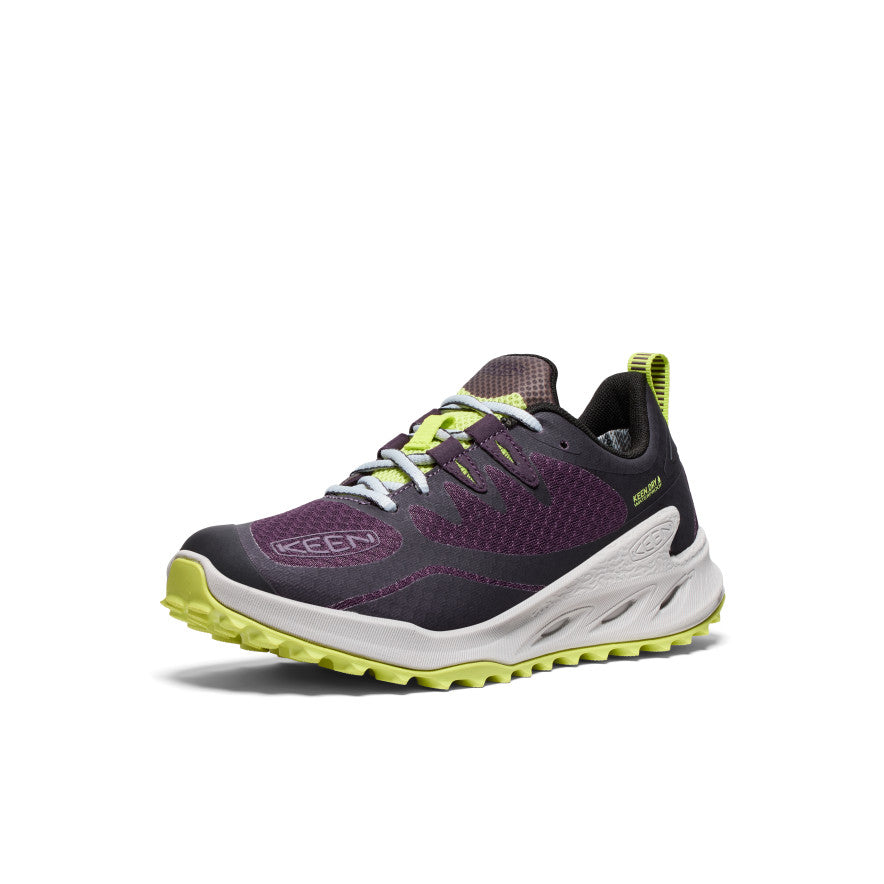 Women's Zionic Waterproof Hiking Shoe | Plum Perfect/Daiquiri Green - Image 3