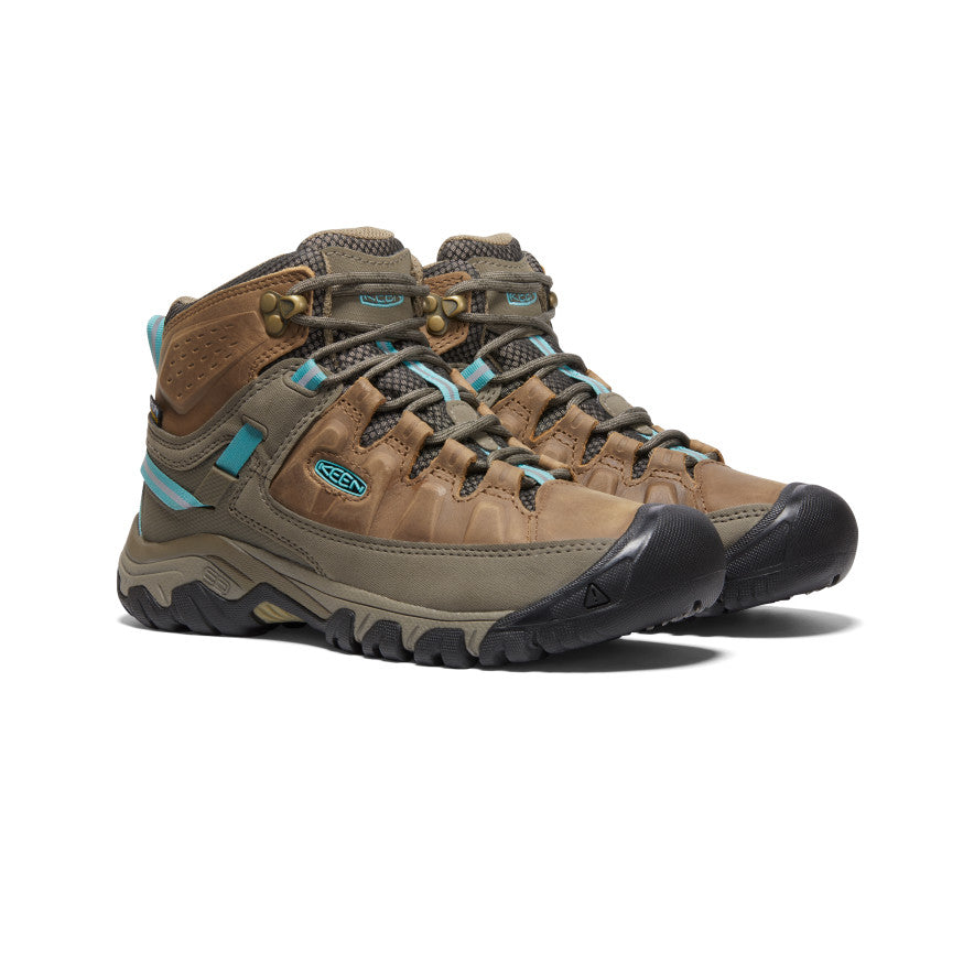 Women's Targhee III Waterproof Mid | Toasted Coconut/Porcelain - Image 2