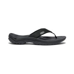 Women's Kona Leather Flip-Flop | Black/Vapor