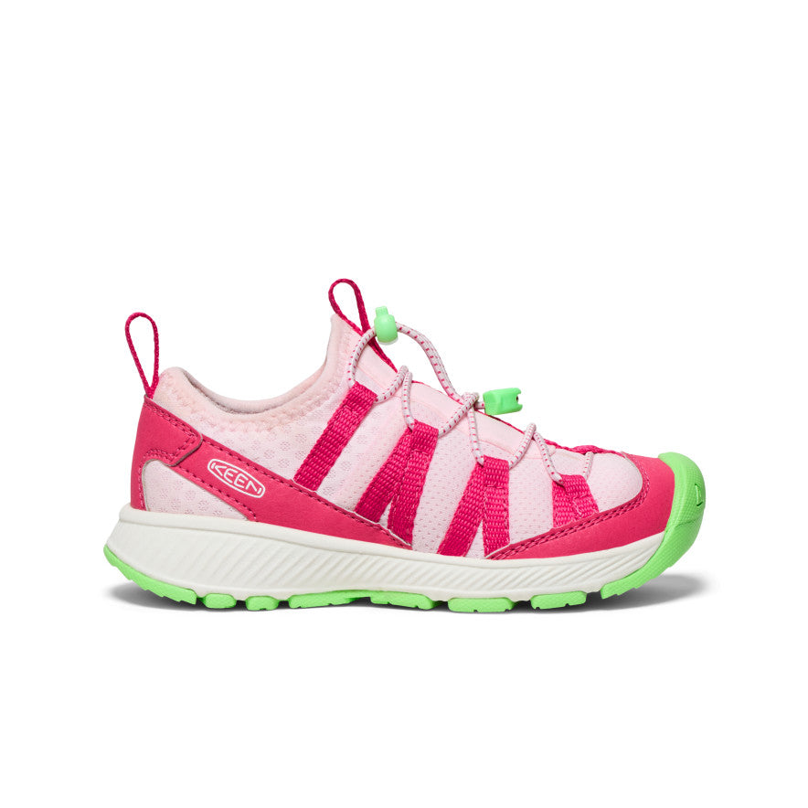Little Kids' Motozoa Sneaker | Raspberry/Summer Green